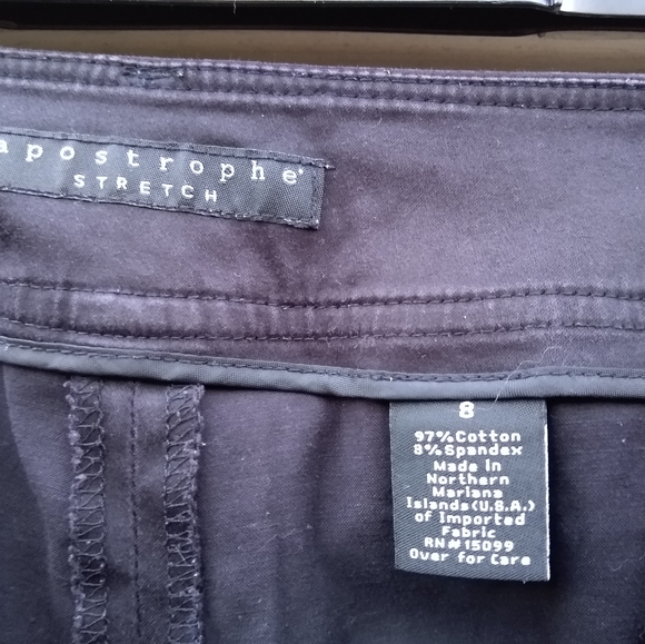 Apostrophe stretch capri - Picture 4 of 5